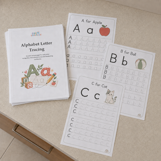 Alphabet Letter Tracing Workbook