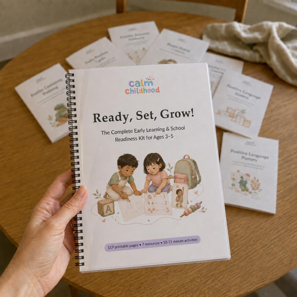 Ready, Set, Grow! – School Readiness Kit for Ages 3–5