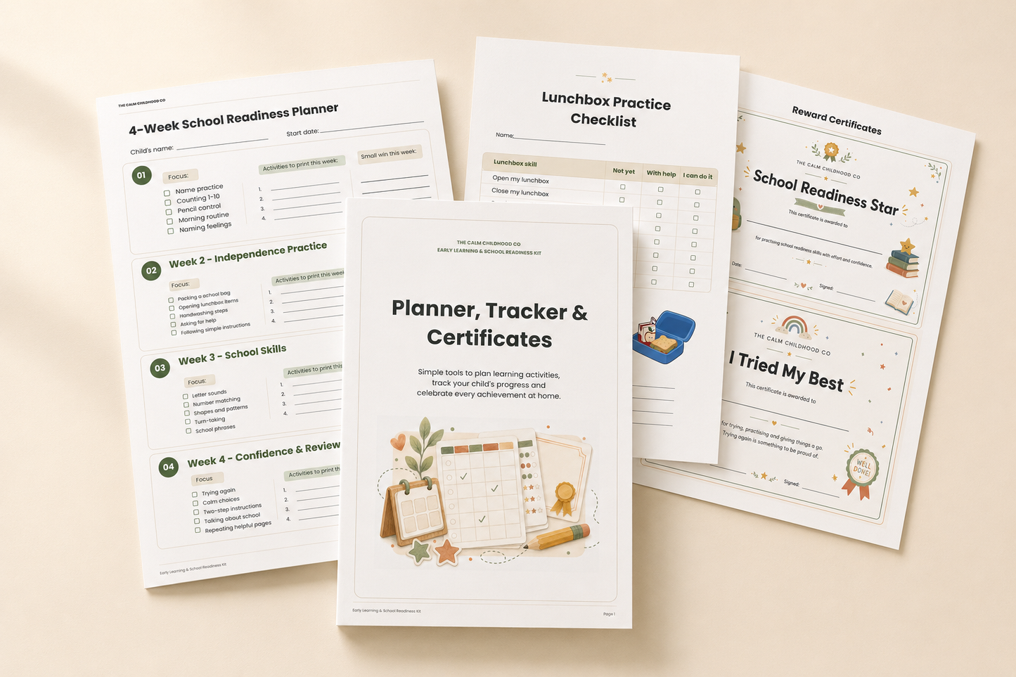 Early Learning & School Readiness Kit