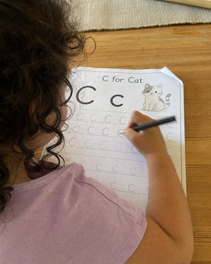 Alphabet Letter Tracing Workbook
